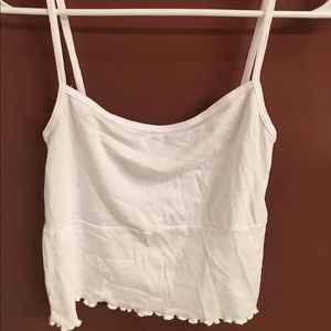 white crop tank